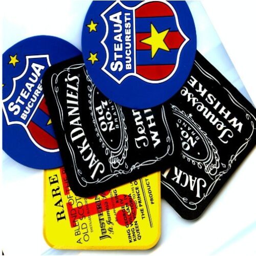 Suport pahare 2 fete 10x10 cm