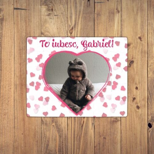 Puzzle Personalizat pentru copii – 30 de piese, 19×24 cm