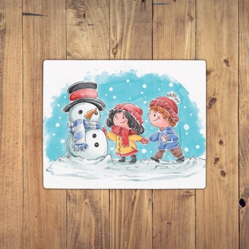 Puzzle Personalizat pentru copii – 30 de piese, 19×24 cm