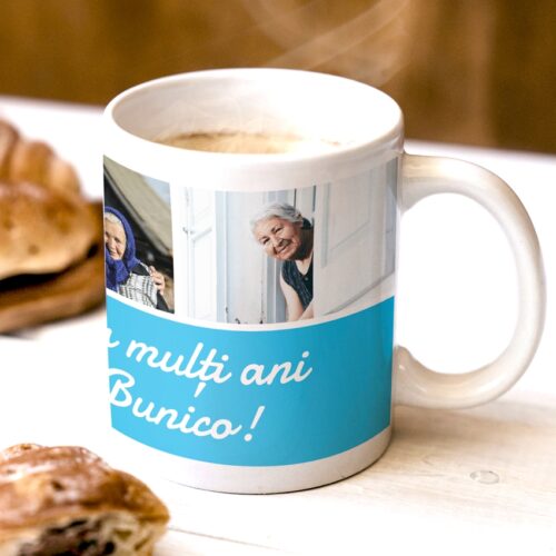Cana alba personalizata