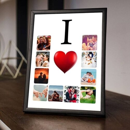 Rama foto personalizata cu 10 poze
