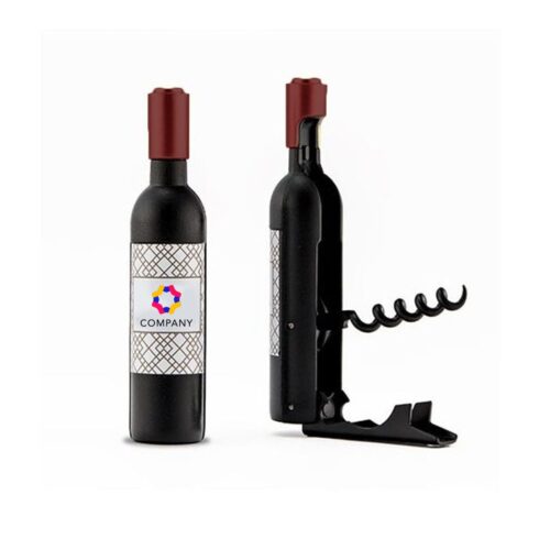 Desfacator sticla de vin magnetic personalizat