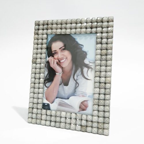 Rama foto din sticla si cristale 10x15 cm personalizata cu o Poza