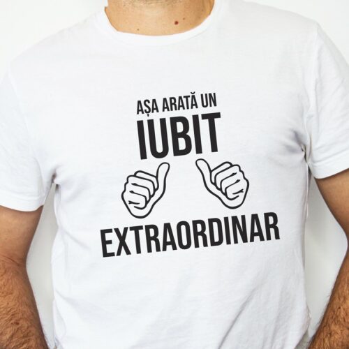 Tricou de barbat Personalizat "Cel mai bun iubit"