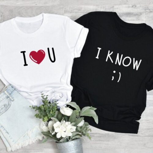 Tricouri Cuplu Personalizate