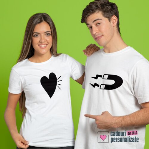 Tricouri Cuplu Personalizate