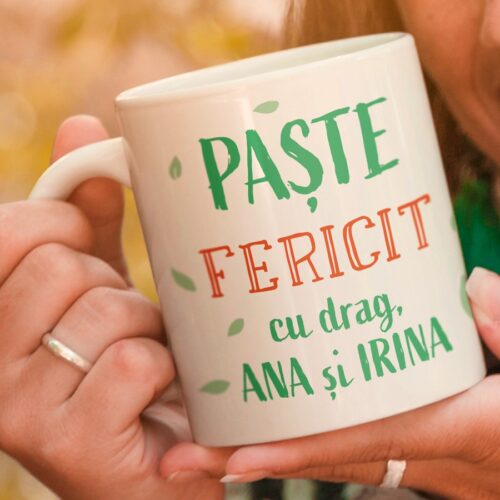 Cana personalizata de Paste