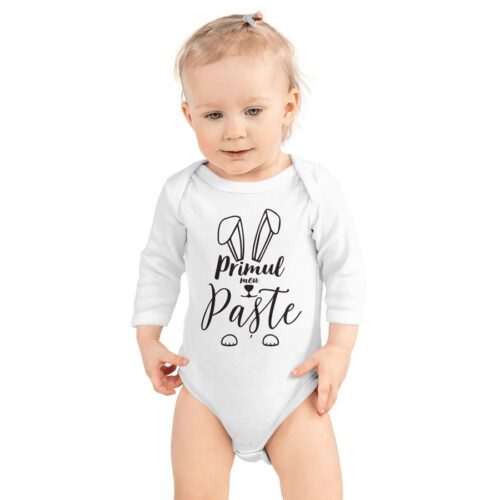 Body bebelus personalizat cu primul meu paste
