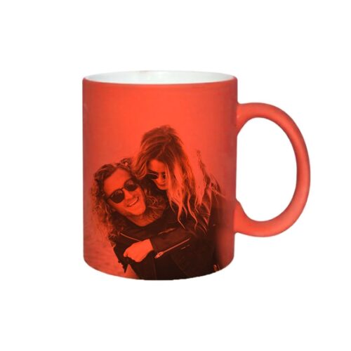 Cana Neon Portocalie Personalizata