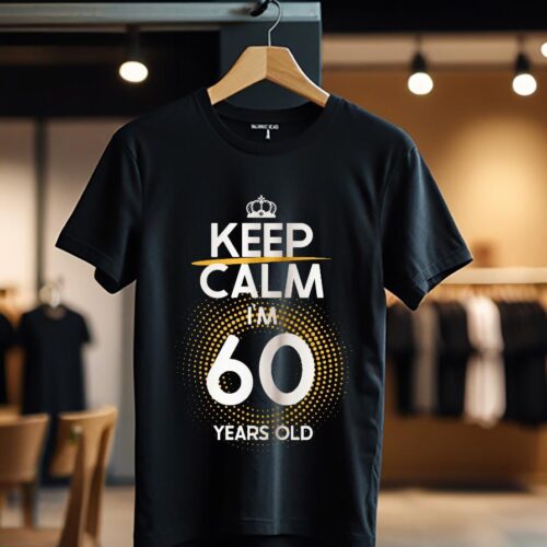 KEEP CALM I'M 60 YEARS OLD color_Tricou