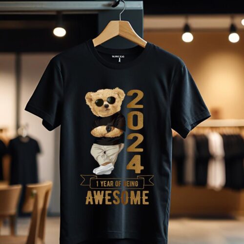 Tricou Personalizat 1 years of being awesome_Tricou