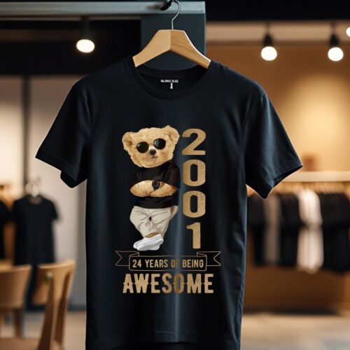 Tricou Personalizat 24 years of being awesome_Tricou