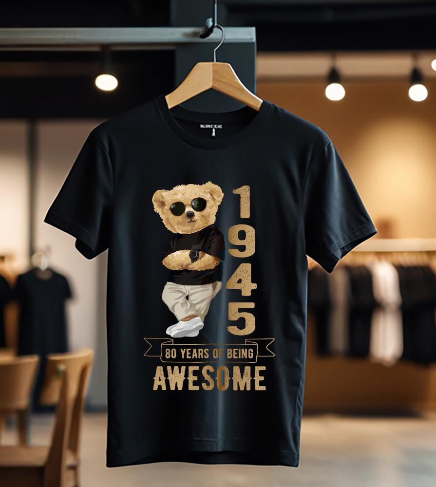 Tricou Personalizat 80 years of being awesome_Tricou