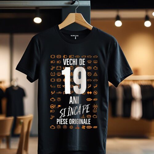 Tricou Vechi de 19 de ani și încă pe piese originale_Tricou