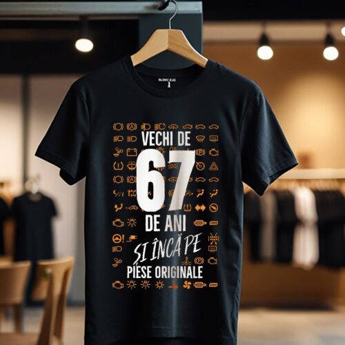 Tricou Vechi de 67 de ani și încă pe piese originale_Tricou