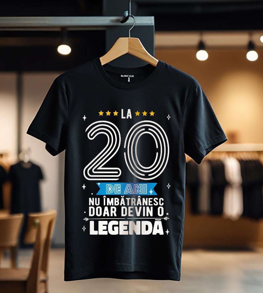 la 20 de ani nu imbatranesc doar devin o legenda color_Tricou