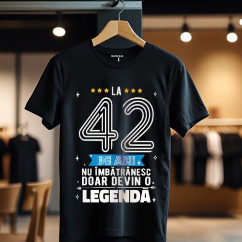 la 42 de ani nu imbatranesc doar devin o legenda color_Tricou